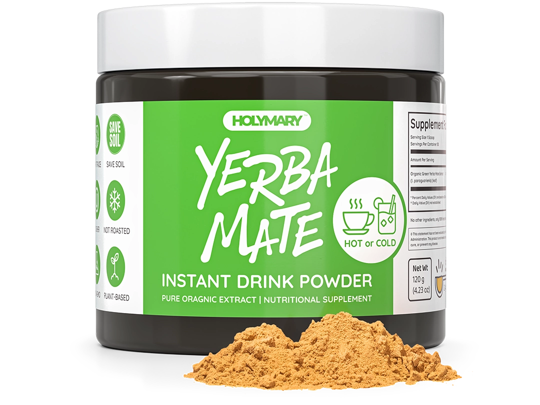 Yerba Mate Drink Mix HOLYMARY Brand